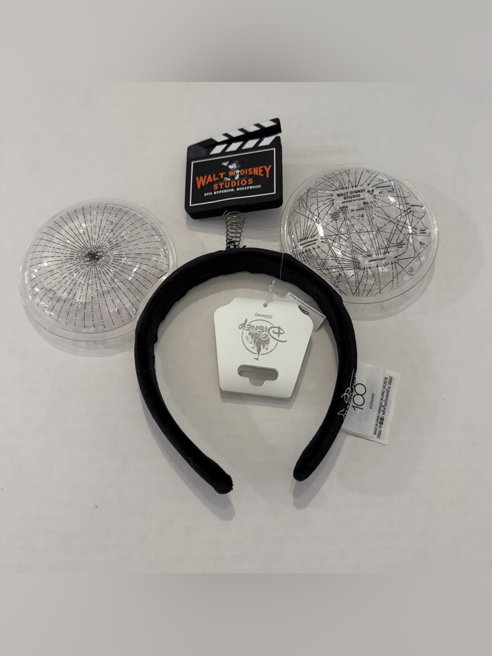 Disney Parks Ears Walt Disney Studios 100th Anniversary